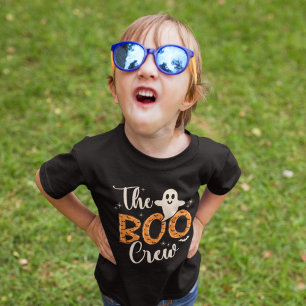 The Boo Crew, Fun Halloween Kids T-Shirt