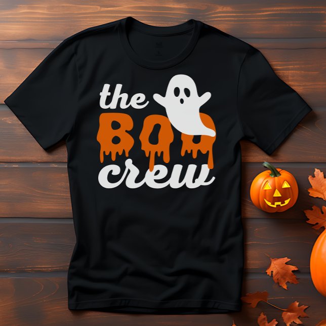 The Boo Crew Funny Halloween Family Matching Gift  T-Shirt (Creator Uploaded)