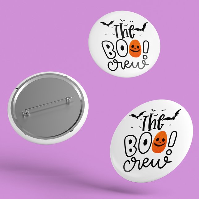 The Boo Crew | Halloween 2 Inch Round Button (Creator Uploaded)