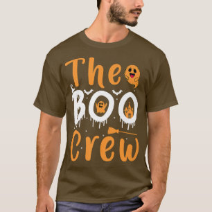 The Boo Crew Halloween Funny Ghost Costume Premium T-Shirt