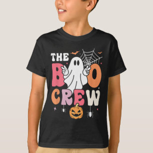 The Boo Crew Halloween Ghost Trick Or Treat Squad  T-Shirt