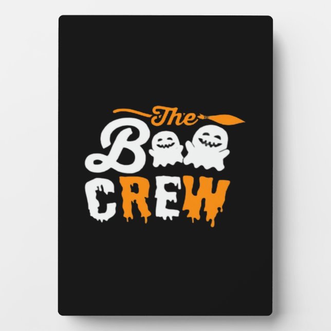 The Boo Crew Oversized T-Shirt Plaque (Front)