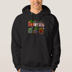 The Boo Crew School Bus Driver Halloween Costume Hoodie
