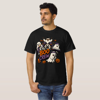 The Boo Crew T-Shirt Men Halloween Ghost Tee