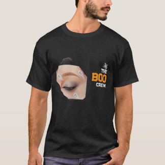 The Boo Crew White Ghost Mens Halloween T-Shirt