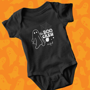 The Boo Crew White Halloween Family Matching Baby Bodysuit