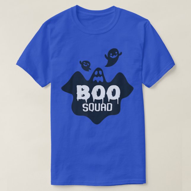 The Boo SquadScary Cute Ghost Halloween 267 T-Shirt (Design Front)