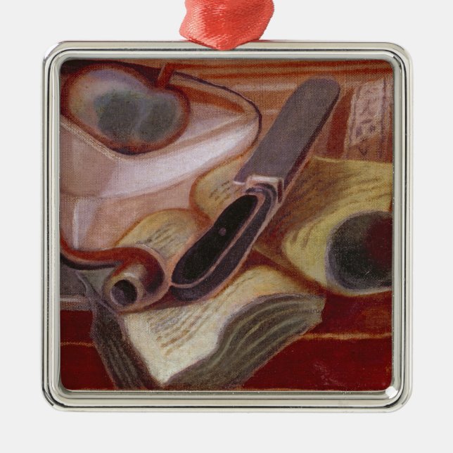 The Book, 1924 Metal Ornament (Front)