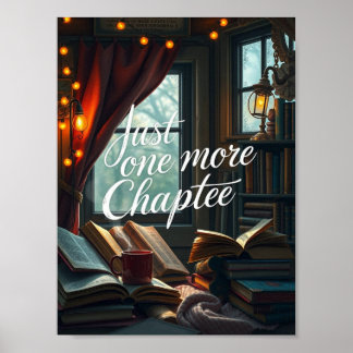 The Book Lover – Reading Corner Poster