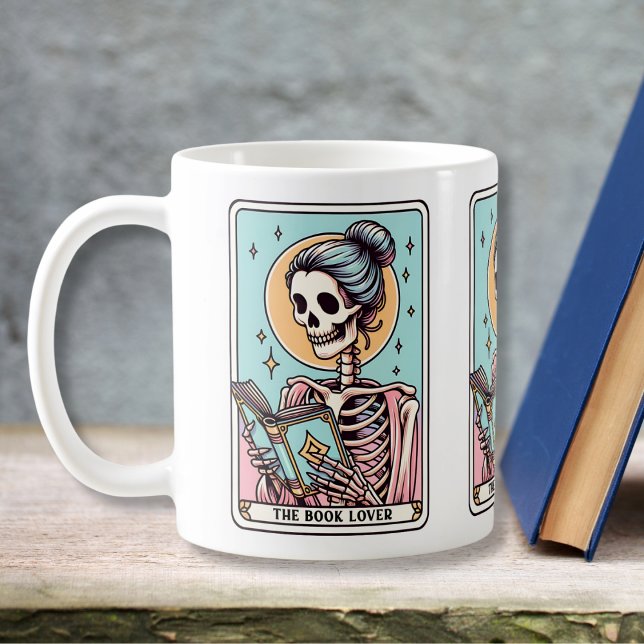 The Book Lover Tarot Card Book Lover's  Coffee Mug (Creator Uploaded)