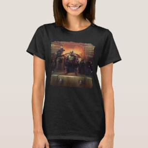 The Book of Boba Fett   Boba Fett on Throne T-Shirt