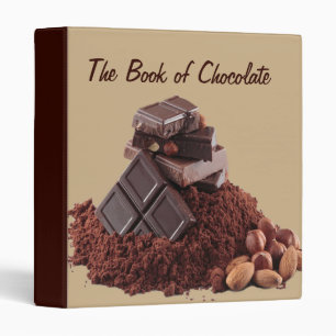 The Book of Chocolate Best Recipes Cookbook Binder