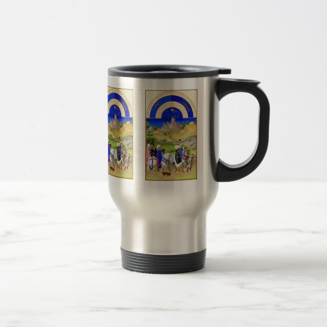 The Book of Hours - August Travel Mug (Right)