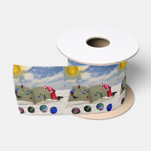 The Book Of Lawn Bowls Popout Art, Satin Ribbon