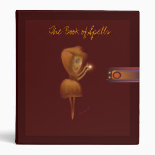 The Book of Spells Binder