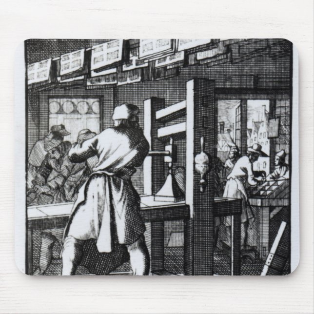 The Book Printer Mouse Pad (Front)