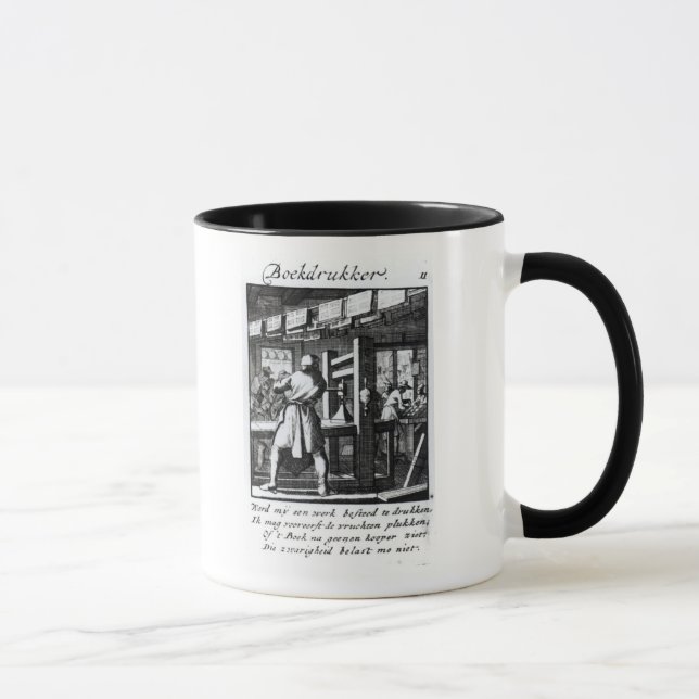 The Book Printer Mug (Right)