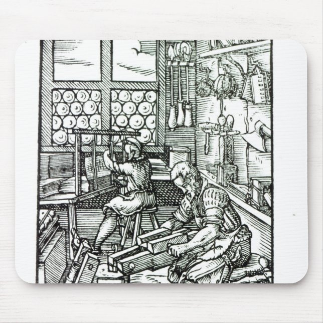 The Bookbinder, published by Hartman Schopper Mouse Pad (Front)