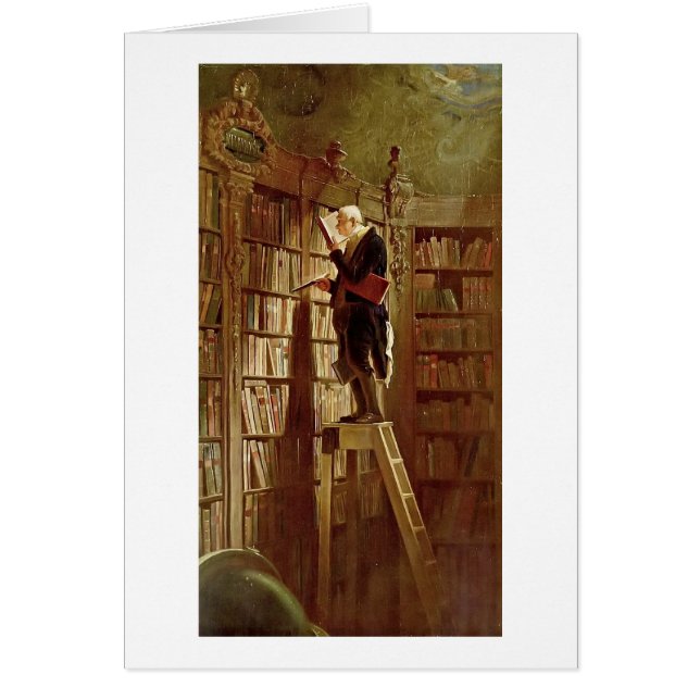 The Bookworm By Carl Spitzweg (Front)