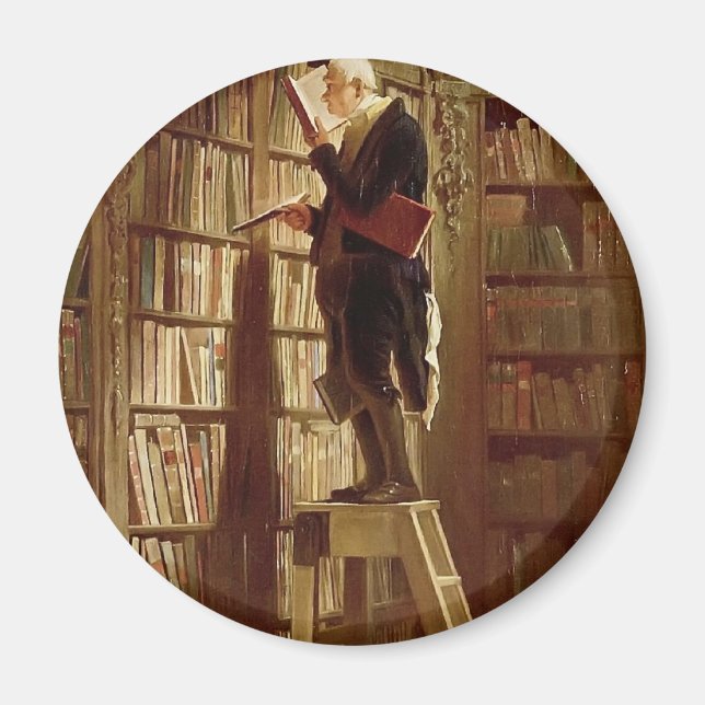 The Bookworm Magnet (Front)