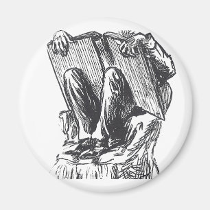 The Bookworm Magnet
