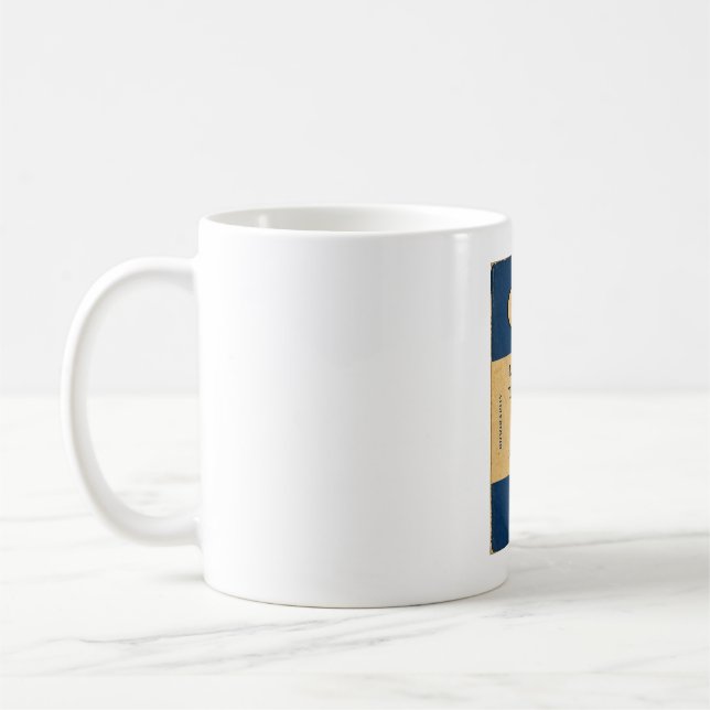 The Bookworm Personalized Biography Mug (Left)