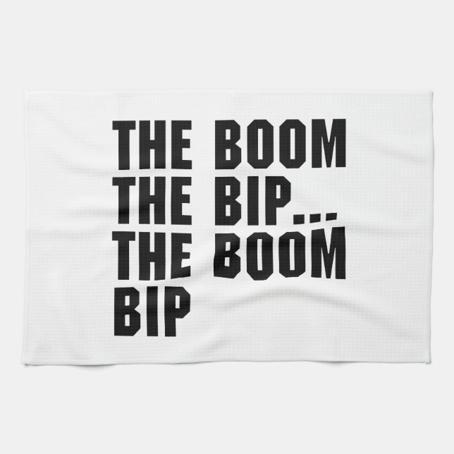The Boom Bip Kitchen Towel (Horizontal)