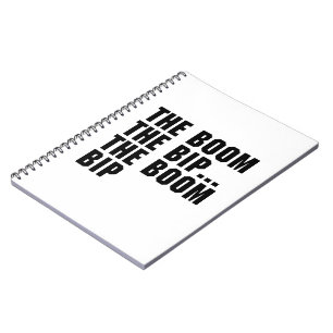 The Boom Bip Notebook