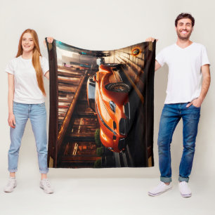 The Boomerang RTZ Sports Coupe Fleece Blanket