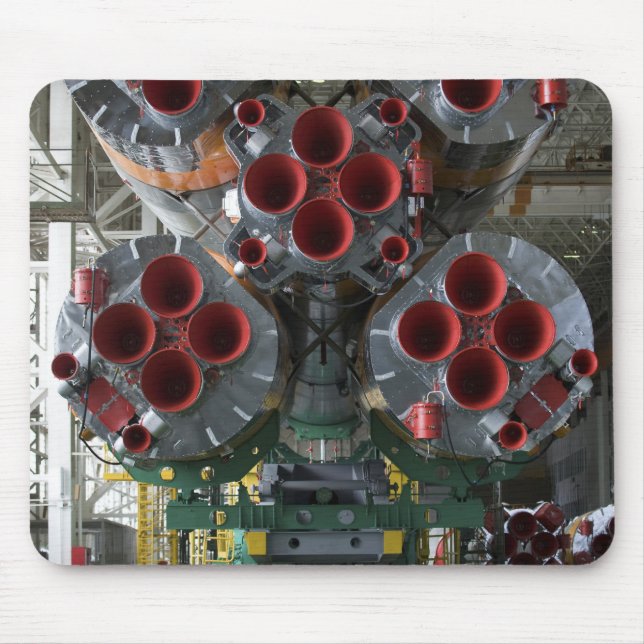 The boosters of the Soyuz TMA-14 spacecraft Mouse Pad (Front)
