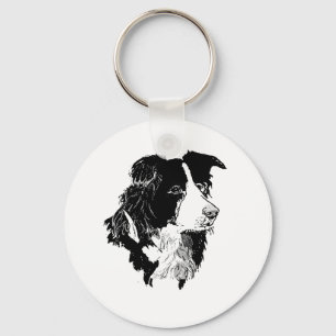 THE BORDER COLLIE KEYCHAIN