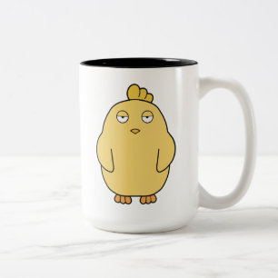 the Bored Chick  Two-Tone Coffee Mug