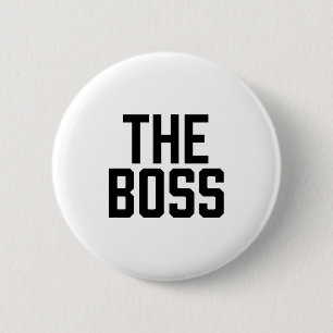 The Boss 2 Inch Round Button