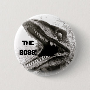 The Boss! 2 Inch Round Button