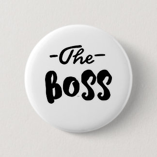 The Boss 2 Inch Round Button