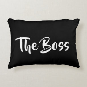THE BOSS ACCENT PILLOW