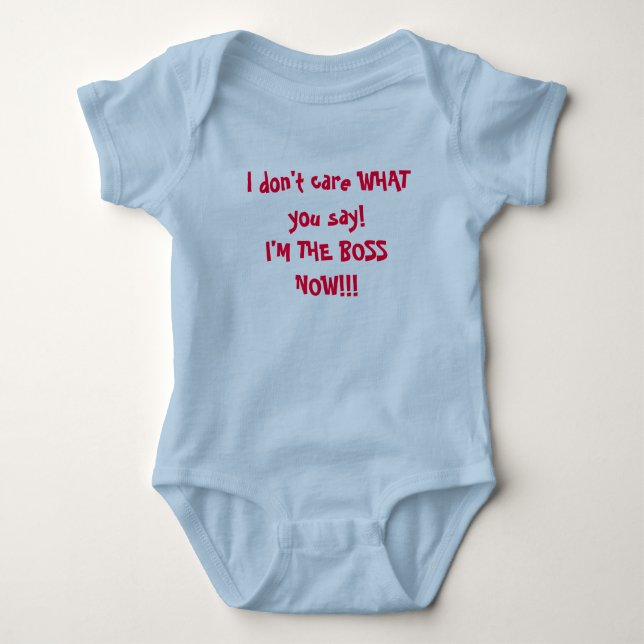 The Boss Baby Bodysuit (Front)