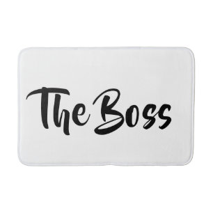 THE BOSS BATH MAT