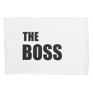 The Boss Couples Relationship Pillowcase