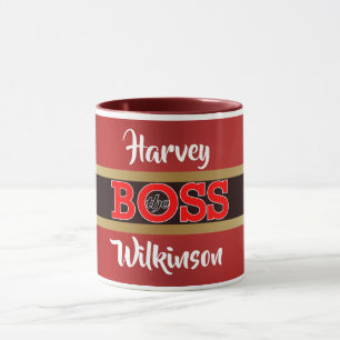 The Boss / Da Boss with Your Name Mug