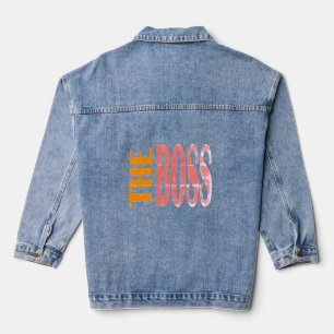 THE BOSS -  grunge  Denim Jacket