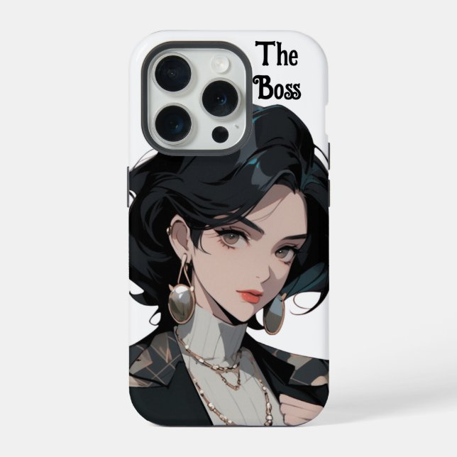 The Boss  iPhone Case (Back)