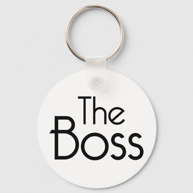 The Boss Keychain (Front)
