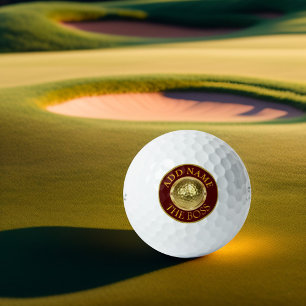 The Boss - Personalized Titleist Pro V1 Golf Balls