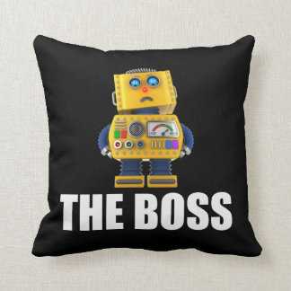 The Boss Throw Pillow