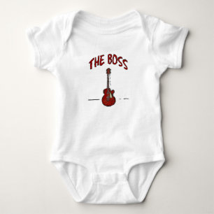 The Boss, with Guitar Baby Bodysuit