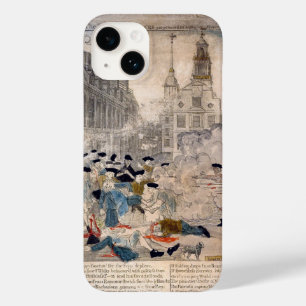 The Boston Massacre Paul Revere King Street Case-Mate iPhone 14 Case