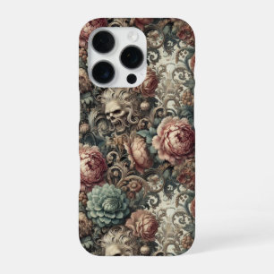 The Botanist’s Curse – Gothic Victorian Floral iPhone 16 Pro Case