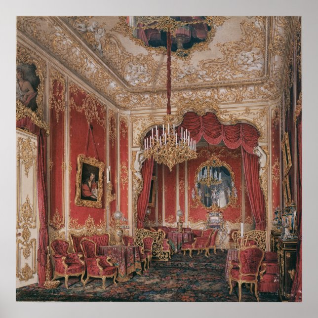 The Boudoir of Empress Maria Alexandrovna Poster (Front)