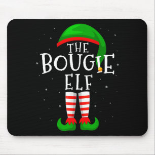 The Bougie Elf Funny Matching Family Group Christm Mouse Pad